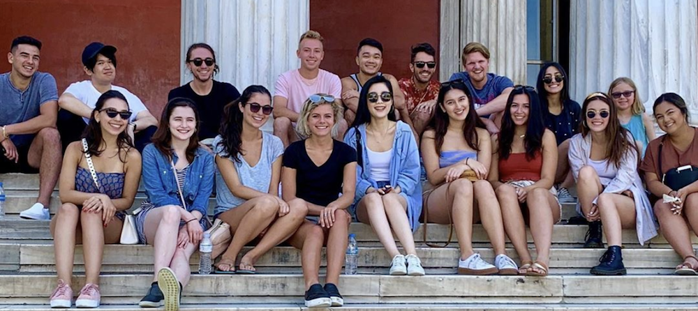 LMU Greek Studies Students in Athens, Greece